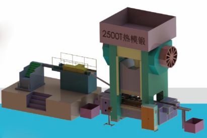熱模鍛壓力機(jī)與步進(jìn)梁鍛造機(jī)械手完美搭配，實(shí)
